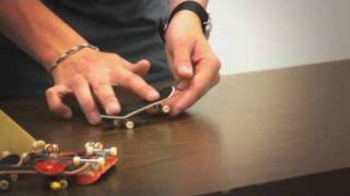 How to Do a Hardflip  Fingerboarding [upl. by Ellehcen]