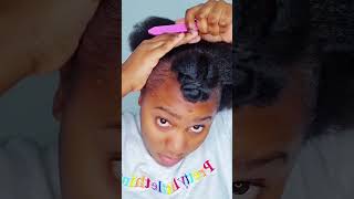 Simple and Easy Natural hair hairstyle hairstyles naturalhair [upl. by Chrisoula]