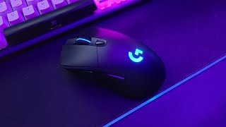 Logitech G703 Lightspeed Wireless Review Quick Comparison vs G403 Prodigy [upl. by Nahguav]