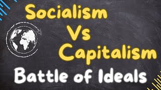 Socialism vs Capitalism Explained in 3 Minutes [upl. by Mourant]