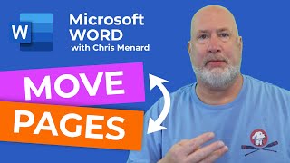 Microsoft Word Rearrange pages and content the easy way [upl. by Helbona]
