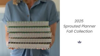 2025 Sprouted Planner Product Reveal [upl. by Attenev]