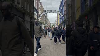 Carnaby street London England [upl. by Helbonnas]