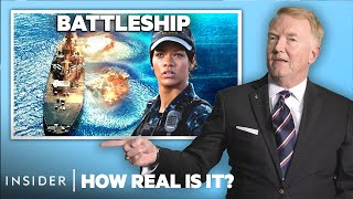 Navy Admiral Rates 8 Navy Warship Battles In Movies  How Real Is It  Insider [upl. by Taub384]