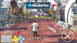 GTA 5 PPSSPP ANDROÏDE  GTA 5 PPSSPP GAMEPLAY [upl. by Aivan869]