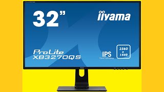 iiyama ProLite XB3270QS monitor Quick overview [upl. by Hibbert]