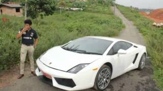 Lamborghini in Sri Lanka [upl. by Ecreip]