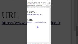 modifier un hyperlien proprement pour éviter des erreurs LibreOffice libreoffice [upl. by Forrester]