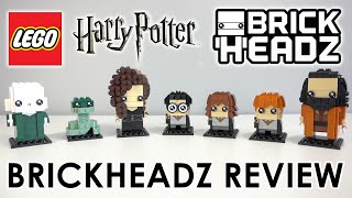 DEATH EATER BRICKHEADZ  LEGO Harry Potter 2021 Brickheadz 40495 amp 40496 In Depth Review [upl. by Ytineres]