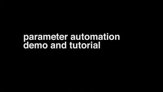 Deluge  Parameter Automation Demo and Tutorial [upl. by Yllut]