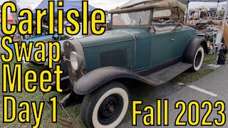 Fall Carlisle Swap Meet Day 1 2023 [upl. by Annail]