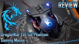 Dragon War ELEG4 Phantom Gaming Mouse Review  Too Much Gaming [upl. by Googins871]