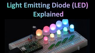 Light Emitting Diode LED Explained Working Advantages and Types of LED Explained [upl. by Giule996]