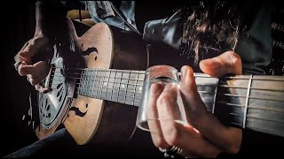 ROOSTER BLUES  Shot Glass Slide Blues on the Resonator Guitar [upl. by Attenrad58]