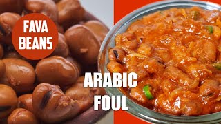 FAVA Medames BEANS  Arabic Foul  EASY BREAKFAST  trending food viral subscribe [upl. by Ahsiemak352]