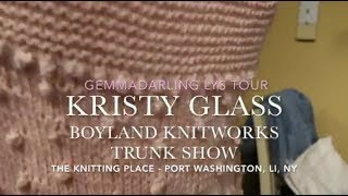 KGK Boyland Knitworks Trunk Show at The Knitting Place [upl. by Oiromed73]