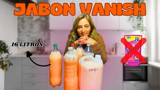 🧼JABON VANISH CASERO✨DEJA DE GASTAR DEMAS💸 [upl. by Aivekahs]