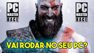 God Of War 2018 vai RODAR no SEU PC REQUISITOS DE SISTEMA REVELADOS [upl. by Rehpoitsirhc]