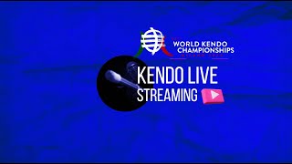 19th World Kendo Championships Shiaijo B  Mens Team Championship [upl. by Barney]