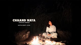 Chaand Naya Lyric Video  Hansika Pareek  Aditya Bisht  JUNO [upl. by Edrahs]