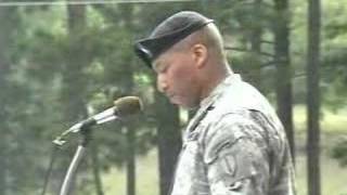 LTC Randolph C White Jr Delivers Infantry Graduation Speec [upl. by Sibylle]