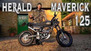 Herald Maverick 125 Review The motorcycle Yamaha Suzuki Honda amp Kawasaki should have made Enduro [upl. by Grimes120]