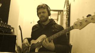 Jordan Rakei  The Light bass cover by Erik Cebokli [upl. by Biggs]