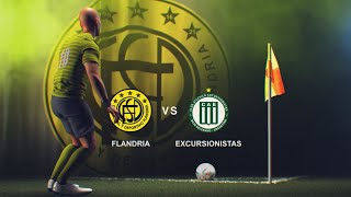 Flandria vs Excursionistas  EN VIVO  Fecha 6  Primera B 2024 [upl. by Ahsekam]