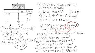 How to Estimate Changes in Vertical Stress Pore Water Pressure and Strain education [upl. by Alimrahs]