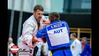 Judo Austrian Open Linz 2019 Veteran Milan Burda SVK vs Karl Moser AUT [upl. by Acsirp]