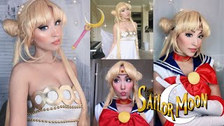 Sailor Moon and Queen Serenity Makeup Tutorial  2 Makeup Looks [upl. by Isiah849]