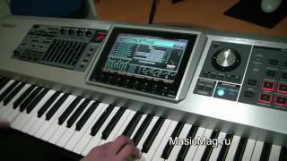 MusicMag Roland Fantom G7 video review [upl. by Hayalat]