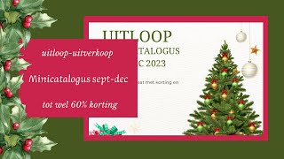 UitloopUitverkoop StampinUp Mini Catalogus septdec 2023 [upl. by Malvina]