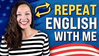 Repeat with me English speaking practice [upl. by Amilah]