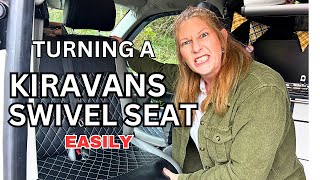 How To Turn A KIRAVANS DOUBLE SWIVEL SEAT  WITHOUT SWEARING [upl. by Fernandez611]