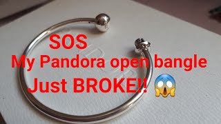 My Pandora open bangle just broke Part 1 [upl. by Nnylasor]