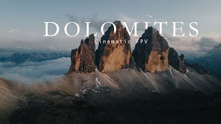 Exploring the Dolomites l Award winning Cinematic FPV video [upl. by Nawrocki]