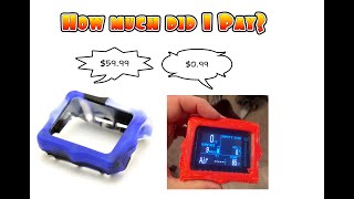 3D Printing a Perdix AI case for 1 Scuba Diving Computer Case [upl. by Ellenwahs]