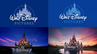 OUTDATED Evolution of Walt Disney Pictures quotCastlequot Logo 19852022 [upl. by Obie]