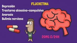 FLUOXETINA  PARA QUÉ SIRVE [upl. by Drain795]