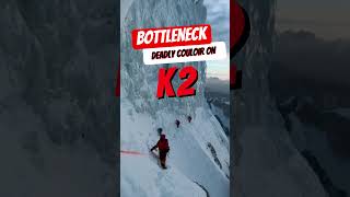 Bottleneck  The Deadly Couloir On K2 karakoram k2 pakistan [upl. by Senoj987]