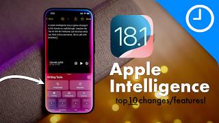 iOS 181  Apple Intelligence Review  Top 10 Features [upl. by Pate]