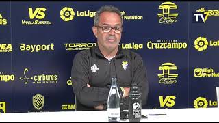 Rueda de prensa de Álvaro Cervera en previa CádizMallorca 250119 [upl. by Nilsoj143]