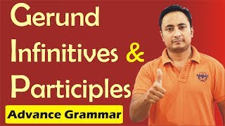 Gerund Infinitive and Participles Part 1  ENGLISH GRAMMAR [upl. by Tenrag]