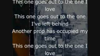 REM  THE ONE I LOVE LYRICS FROM GUITAR HERO WORLD TOUR [upl. by Kendricks713]