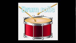 DRUM ROLL SOUND EFFECT Awarding [upl. by Gristede]