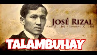 TALAMBUHAY NI DR JOSE P RIZAL [upl. by Leinehtan]