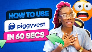 Learn how Piggyvest works in just 60 seconds [upl. by Allsopp876]