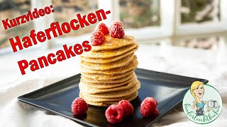 Kurzvideo HaferflockenPancakes mit dem Thermomix [upl. by Calypso]