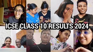 reacting to ICSE class 10 board results 2024 [upl. by Pietje272]